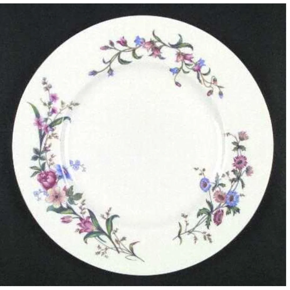 Vintage Platter by Wedgwood in Devon Sprays Bone China 15.25